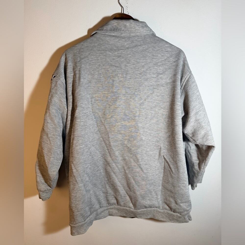 Gray Button-Up Reversible Jacket - Picture 4 of 6